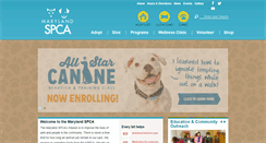 Desktop Screenshot of mdspca.org